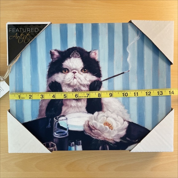 Cat Canvas Print 11x14 - Picture 2 of 7